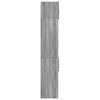 vidaXL Storage Cabinet Grey Sonoma Engineered Wood Tall Storage Cabinet