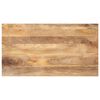 vidaXL Table Top 39.4"x19.7"x1.5" Rectangular Solid Wood Mango