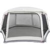 vidaXL Pool Tent with Removable Fly & Mesh Walls Grey 263.8x232.3"