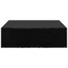 vidaXL Garden Furniture Cover Black Polyethylene Large