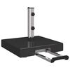 vidaXL Parasol Base Black 41 x 41 x 37 cm Granite