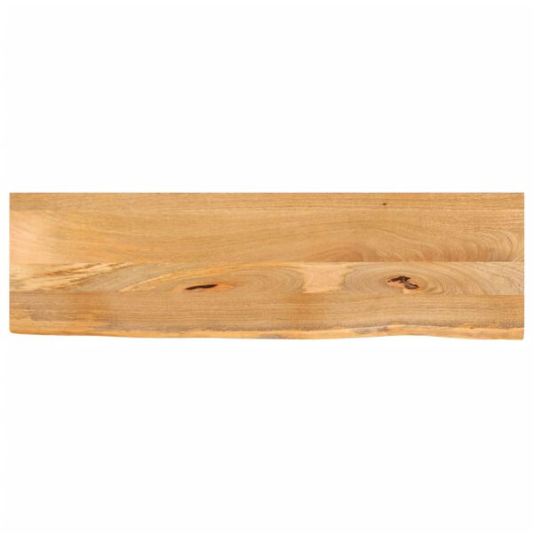 vidaXL Table Top Natural Wood Solid mango wood 47.2 x 15.7 x 1.0 in