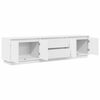 vidaXL TV Cabinet White Engineered Wood Large TV Cabinet Rectangular