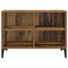 vidaXL TV Cabinet Set Brown 27.36 x 11.81 x 19.69 in Engineered Wood