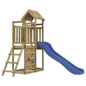 vidaXL Outdoor Playset Pine Treated Pine Wood Medium Durable
