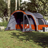 vidaXL Family Tent 6-Person Gray Waterproof