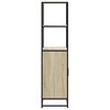 vidaXL Highboard Sonoma oak Engineered wood Slim Highboard Rectangular