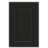 vidaXL Kitchen Wall Cabinet Black Engineered Wood Medium