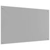 vidaXL Kitchen Backsplash Light grey 39.37 x 23.62 x 0.24 in