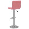vidaXL Bar Stool Set of 2 Pink