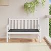 vidaXL Garden Bench Cushion Melange anthracite 100% polyester Extra Thick