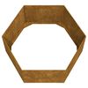 vidaXL Planter Rusty Corten Steel Large Decorative Inlays Planter