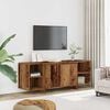 vidaXL TV Cabinet Old Wood 51.2x13.8x19.7" Engineered Wood