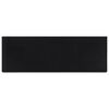 vidaXL Stair Tread Black Rubber 9.8 x 29.5 in Stair Tread Rectangular