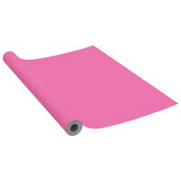 vidaXL Self-adhesive Furniture Film High Gloss Pink 196.9"x35.4" PVC