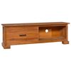 vidaXL TV Cabinet Teak Solid teak wood Medium TV Cabinet Rectangular