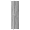 vidaXL Slim Storage Cabinet Grey Sonoma Engineered Wood Extra Tall