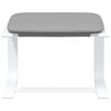 vidaXL Footstool Light Gray 20.1" x 16.1" x 15.7" Fabric