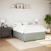 vidaXL Bed Frame Light Grey