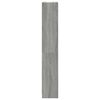 vidaXL Book Cabinet Grey sonoma Engineered wood Tall Book Cabinet