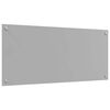 vidaXL Kitchen Backsplash 2 pcs Light Grey 35.43 x 15.75 in