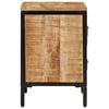 vidaXL Bedside Cabinet Natural wood color