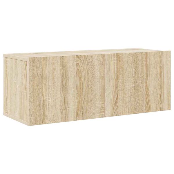 vidaXL TV Cabinet Set 6 Piece Sonoma Oak Engineered wood Large