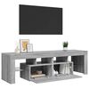 vidaXL TV Cabinet Grey sonoma Engineered wood 55.1 x 14.4 x 15.7 in