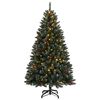 vidaXL Artificial Christmas Tree 300 LEDs 82.7"