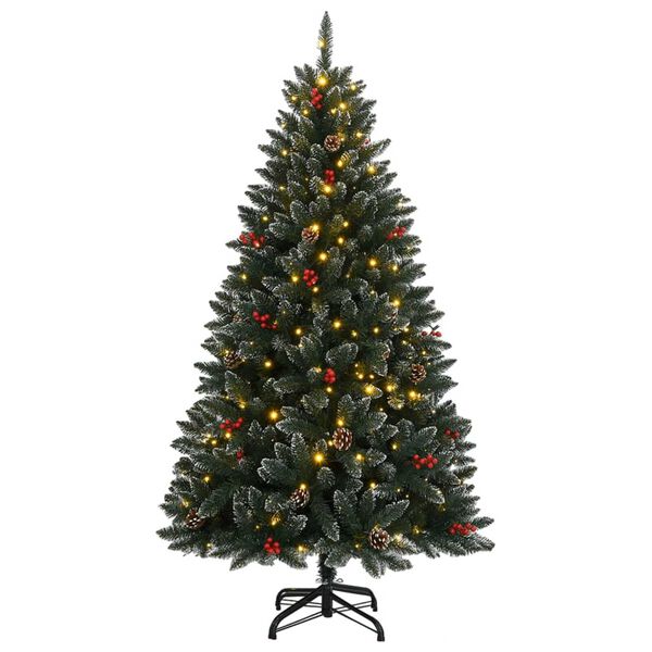 vidaXL Artificial Christmas Tree 300 LEDs 82.7"