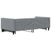 vidaXL Daybed With Trundle Light grey