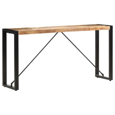 vidaXL Console Table 59.1"x13.8"x29.9" Solid Mango Wood