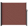 vidaXL Retractable Side Awning Brown