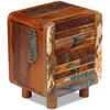 vidaXL Storage Cabinet Varied/Multicolor Reclaimed wood Medium