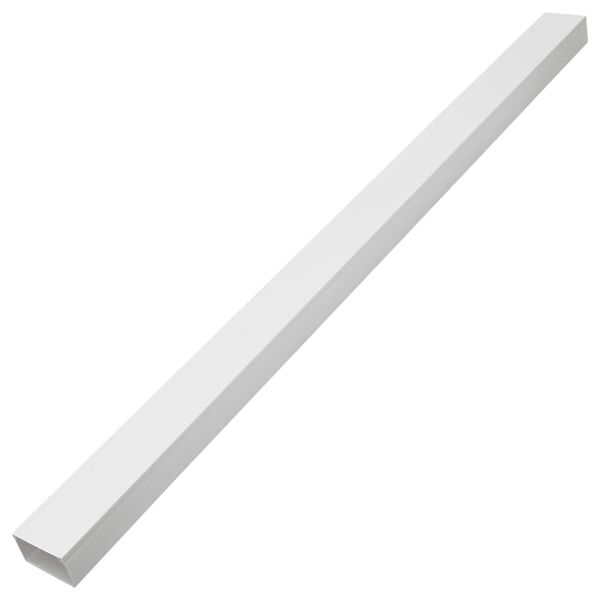 vidaXL Cable Trunking Self-Adhesive 2"x1" 98.4' PVC