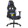 vidaXL Gaming Chair Black and Blue