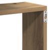 vidaXL Wall Cube Shelf Artisan Oak Engineered Wood 26.8x5.9x26.8 in