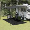 vidaXL Tent Carpet 98.4x157.5" Black