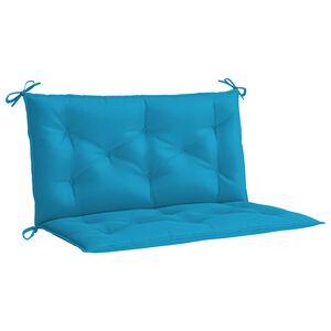 vidaXL Garden Bench Cushion Set of 2 Light blue