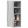 vidaXL Hanging Cabinet Grey Sonoma Engineered Wood 7.9x11.6x23.6 in