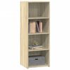 vidaXL Highboard Sonoma Oak Engineered Wood Medium Highboard