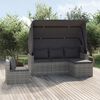 vidaXL Garden Sofa Set Grey
