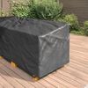 vidaXL Furniture Cover Black