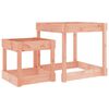 vidaXL Sand Table Natural wood Solid Douglas wood Large and small
