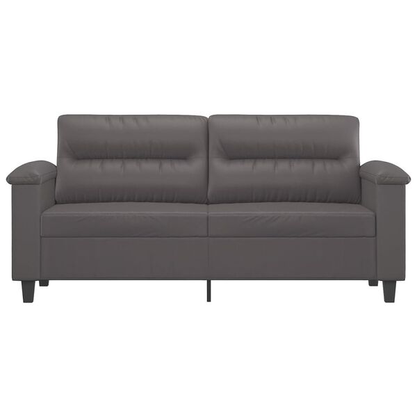 vidaXL 2-seater Sofa Grey