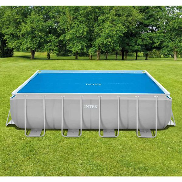 INTEX Solar Pool Cover Blue Polyethylene 187.4 x 92.1 in Durable