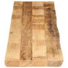 vidaXL Table Top Natural wood Solid rough mango wood