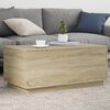 vidaXL Coffee Table Sonoma Oak Engineered wood Medium Coffee Table