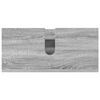 vidaXL Bathroom Furniture Set 5 pcs Grey sonoma Engineered wood