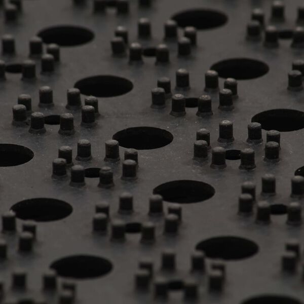 vidaXL Door Mat Rectangular 23.6"x31.5" Rubber